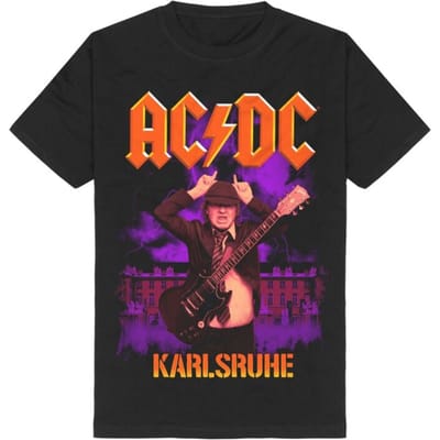 AC/DC T-shirt - Karlsruhe - S tot 3XL - voor Mannen - zwart