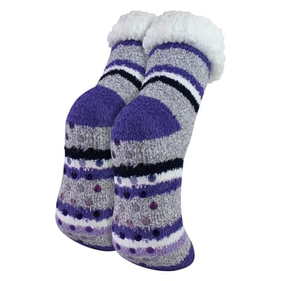 Dames Zachte Fluffy Lounge Sokken | Warme Gezellige Thuis Slippersokken