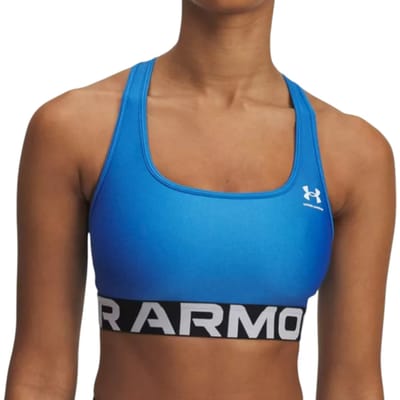 Under Armour Hg Mid Sport-bh Dames Blauw K402
