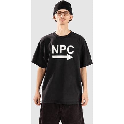 A.LAB Npc Boxy T-Shirt zwart