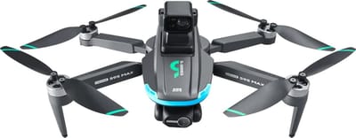 LUXWALLET SkyBlitz – 5G GPS Drone – Laser Obstacle Avoidance – Return To Home – Volg Mij Modus – Gebaren Foto – Multi Vluchtmodus – 50x Zoom - Zwart