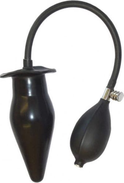 Opblaasbare Rubberen Buttplug L