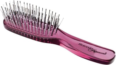 Scalp Brush voor het Ontwarren van Haren in Braambeer-Roze - Ideaal voor Knoopvrij Kammen