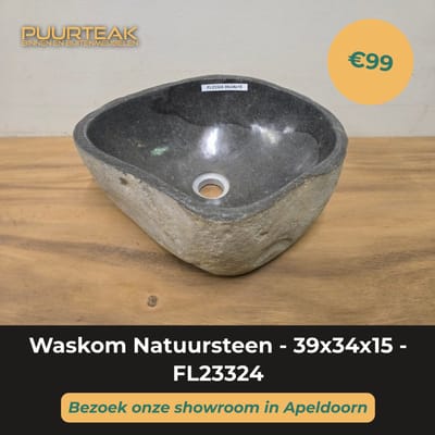 Waskom Natuursteen - 39x34x15 - FL23324