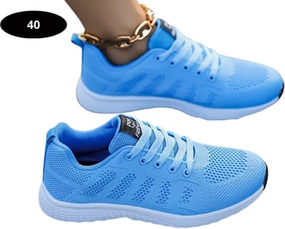 Bovista Tennisschoenen - Heren - Dames - Tenniskleding - Indoor - Outdoor - Hemelsblauw - Maat 40