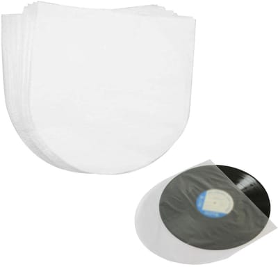 Dailygoods- Vinylplaten Hoezen Waterdicht - Binnenhoezen - Beschermhoezen - Antistatische Hoezen - 50 Stuks - 30,8 x 30,6 cm - Platenhoezen