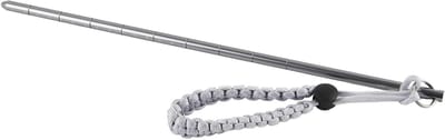 Duik Stok - Signaal Stok - Onderwater Communicatie - Hoge Hardheid Aluminium - 35 cm - Grijs