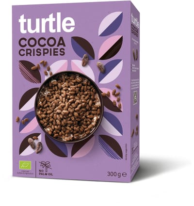 Turtle Cocoa crispies - Ontbijtgranen - Bio