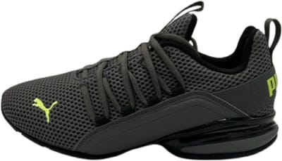 Puma Axelion LS - Sneakers - Unisex - Groen - Grijs