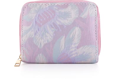 SF - Kleine portemonnee - 10 x 12 x 3 cm - Roze/paars