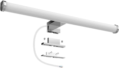 RONN® Spiegellamp Badkamer – Waterdichte Spiegelverlichting - Lamp Spiegel - Wit - 40cm x 10cm x 4cm
