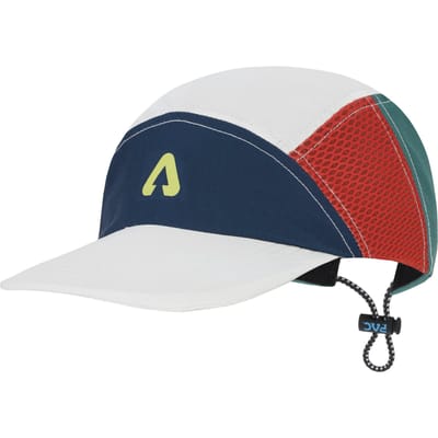 P.A.C. Nefun Run Cap Unisex-wit, veelkleurig