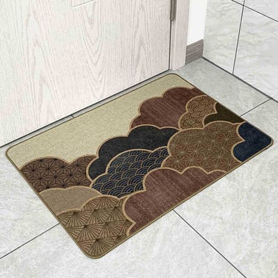 Linnen Entree Mat Absorberende Keukenvloermat Antislip Mat voor Voordeur Slaapkamer Deurmat voor Thuis Entree Tapijt 40 * 60cm