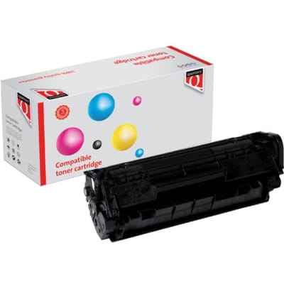 Tonercartridge Quantore alternatief tbv HP Q2612A 12A zwart