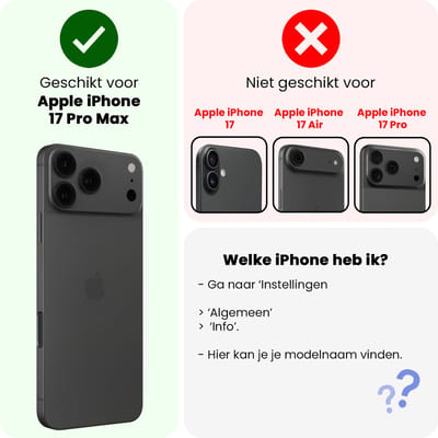 Hoesje Geschikt voor iPhone 17 Pro Max Pashouder Case Siliconen Hoes Met Koord - Hoes Geschikt voor iPhone 17 Pro Max Met Telefoonkoord Hoesje Back Cover Met Pasjeshouder - Aubergine - 2 PACK