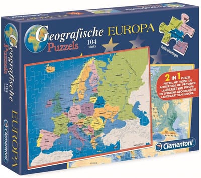 Geographic Puzzles Europe NL