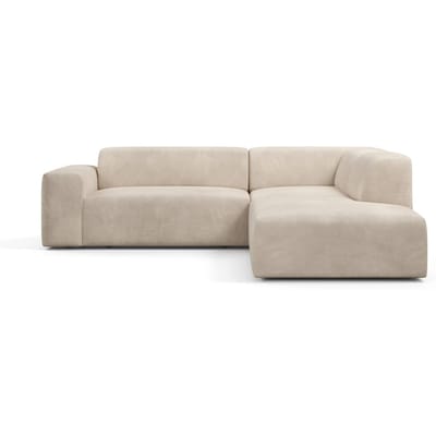 Hoekbank Nina Big rechts velvet | NADUVI Collection