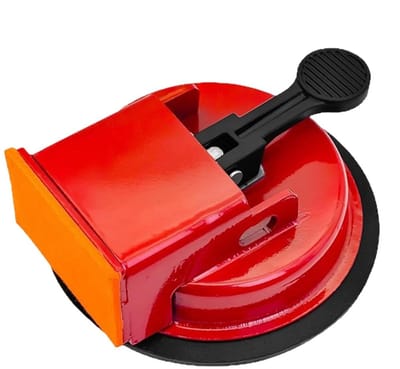 Vloer Reparatie Zuignap - Vloer Fixer - Vloeren Egaliseren - Gelijkmatige Krachtspreiding - 12 cm Diameter - Zwart