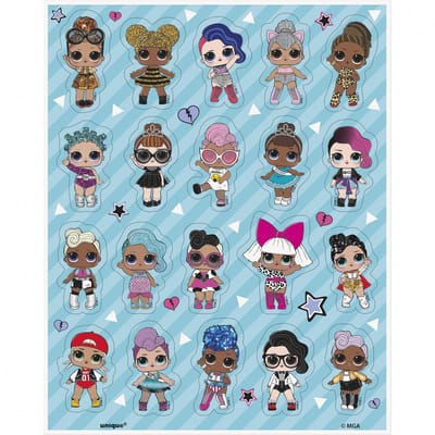 UNIQUE - LOL Surprise stickers