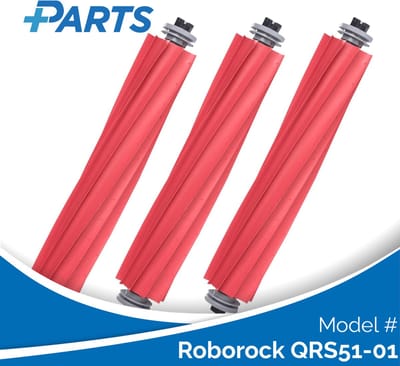 Roborock QRS51-01 Borstels (3 Stuks, Plus.Parts® alternatief voor 8.02.0079)