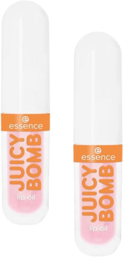 Essence Juicy Glow Juicy Bomb Party lip oil 01 Peach Perfect | 2-pack