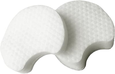 Make-up remover pads - Gezichtsrondes katoen - Make-up verwijderen - Zachte textuur - 1200/300 stuks - Wit