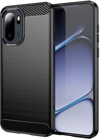Coverup Hoesje - Geschikt voor OnePlus 15R Hoesje - Coverup Armor Brushed TPU Back Cover - Zwart