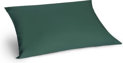 Yumeko kussensloop percal katoen bosgroen 70x90 - Bio, eco & fairtrade - 1 stuk