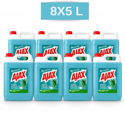 AJAX Allesreiniger Eucalyptus Lt x 8 Stuks