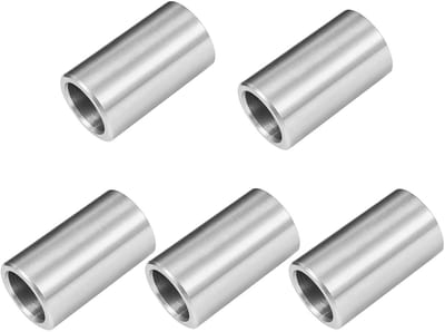 Afstandhouders Roestvrij Staal - Ronde Kolomhouders - Bouw Mechanica - Corrosiebestendig Duurzaam - 12x16x30mm