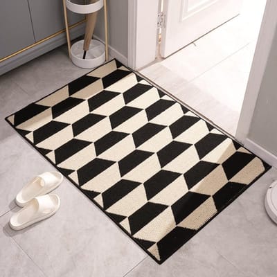 Nieuwe Wabi-Sabi Entree Mat Entree Deurmat Entree Deurmat Home Ingang Deur Antislip Slijtvast Vuil Entree Tapijt 50x80cm