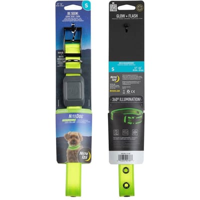 Nite ize nitedog led halsband oplaadbaar