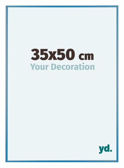Your Decoration - Fotolijst 35x50 cm - Aluminium - Staal Blauw - Kent