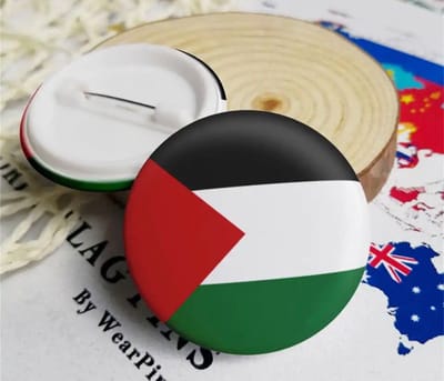 Akyol - Broche Palestijnse vlag – Palestina – Free Palestina– bruiloft – verjaardag – No War – cadeau -Palestijnse broche -vlag van palestina - Gaza