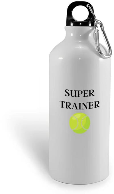Hacebo® - Super trainer waterfles - Sport - coach - Tennisbal - Trainer - geschenk - verjaardag - love gift - water fles - 400ML