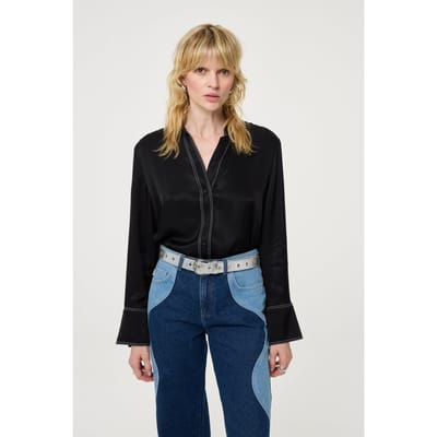 Fabienne Chapot Cut It Out Heart Belt Silver Maat: 85 | Riemen Outlet | Dames | Zilver