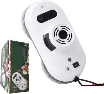 Raamrobotreiniger, Robotstofzuiger for Windows Elektrische glaswisser Ruitenwasser for verjaardag Kerstcadeau Robotachtige glazenwasser Ramen, tegels, badkamers