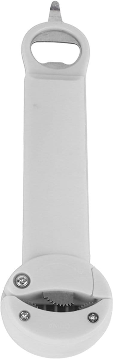 Dailygoods- Flesopener Multifunctioneel - Intrekbaar - Roestvrij Staal - Voor Ouderen/Kinderen - Geschikt voor Doppen tot 3,7 Inch - Lichtgewicht 123g - Potopener