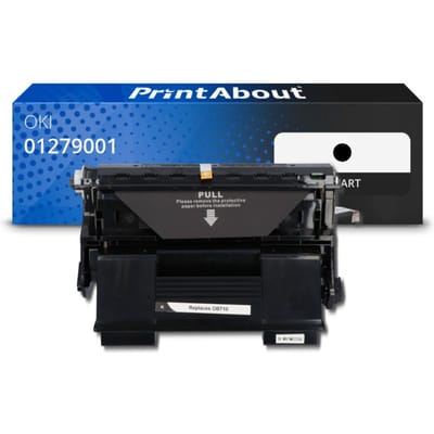 PrintAbout huismerk Toner 01279001 Zwart Geschikt voor OKI
