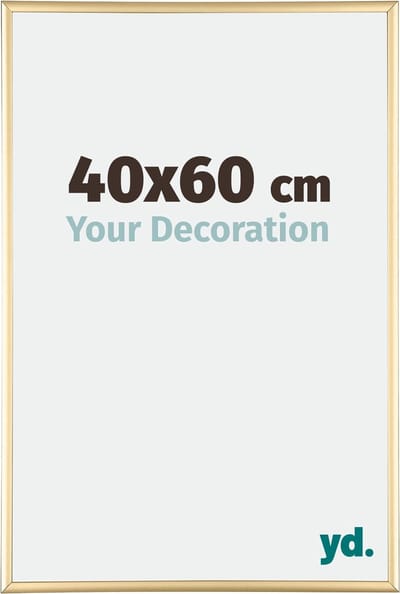 Your Decoration - Fotolijst 40x60 cm - Aluminium - Goud - Kent