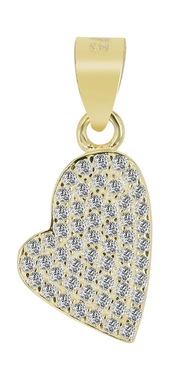 AKZENT Akzent Dames hanger "Asra" van 925 Sterlingzilver, gerhodineerd, duurzaam