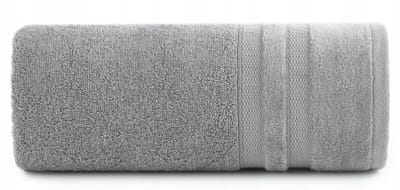 Porto Handdoek 50x90 cm Zilver 500 g/m² Katoen Terry