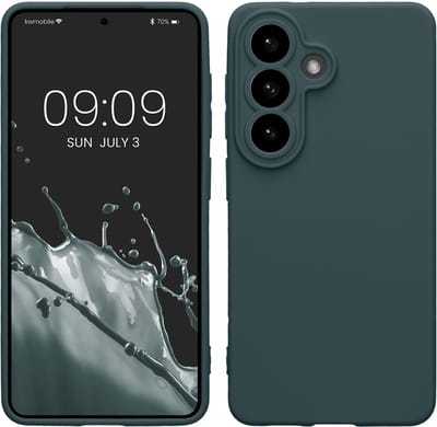 kwmobile telefoonhoesje geschikt voor Samsung Galaxy S26 - Hoesje voor smartphone - Precisie camera uitsnede - In leisteen