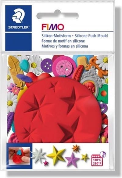 Fimo kunststof duwvorm sterren 8725 20