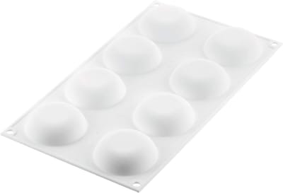SILIKOMART - KIT TARTE RING PALET ¿70 MM - SET STAMPO IN SILICONE ¿64 H 18 mm + 8 ANELLI