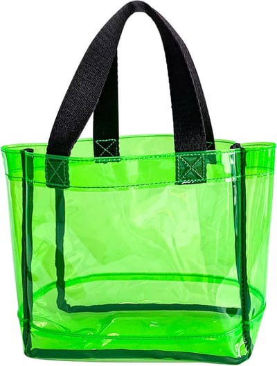 Doorzichtige PVC Transparante Tas voor Stadion, Strand en Evenementen - Waterdicht