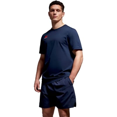 Katoenen T-shirt met klein logo Canterbury
