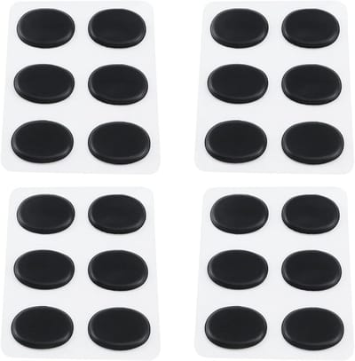 Drum Dempers - Gel Pads - Geluidsdemping Drums - Zacht Siliconen Materiaal - 3.3cm Lengte - Zwart