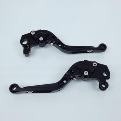 Levier frein droit Sifam pour Moto KTM 690 Duke 2012 à 2013 alu CNC noir / paire Neuf