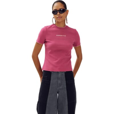 Harper & Yve T-shirt Cammy Ss Aw6p400 634 Violet Quartz Dames Maat - XS